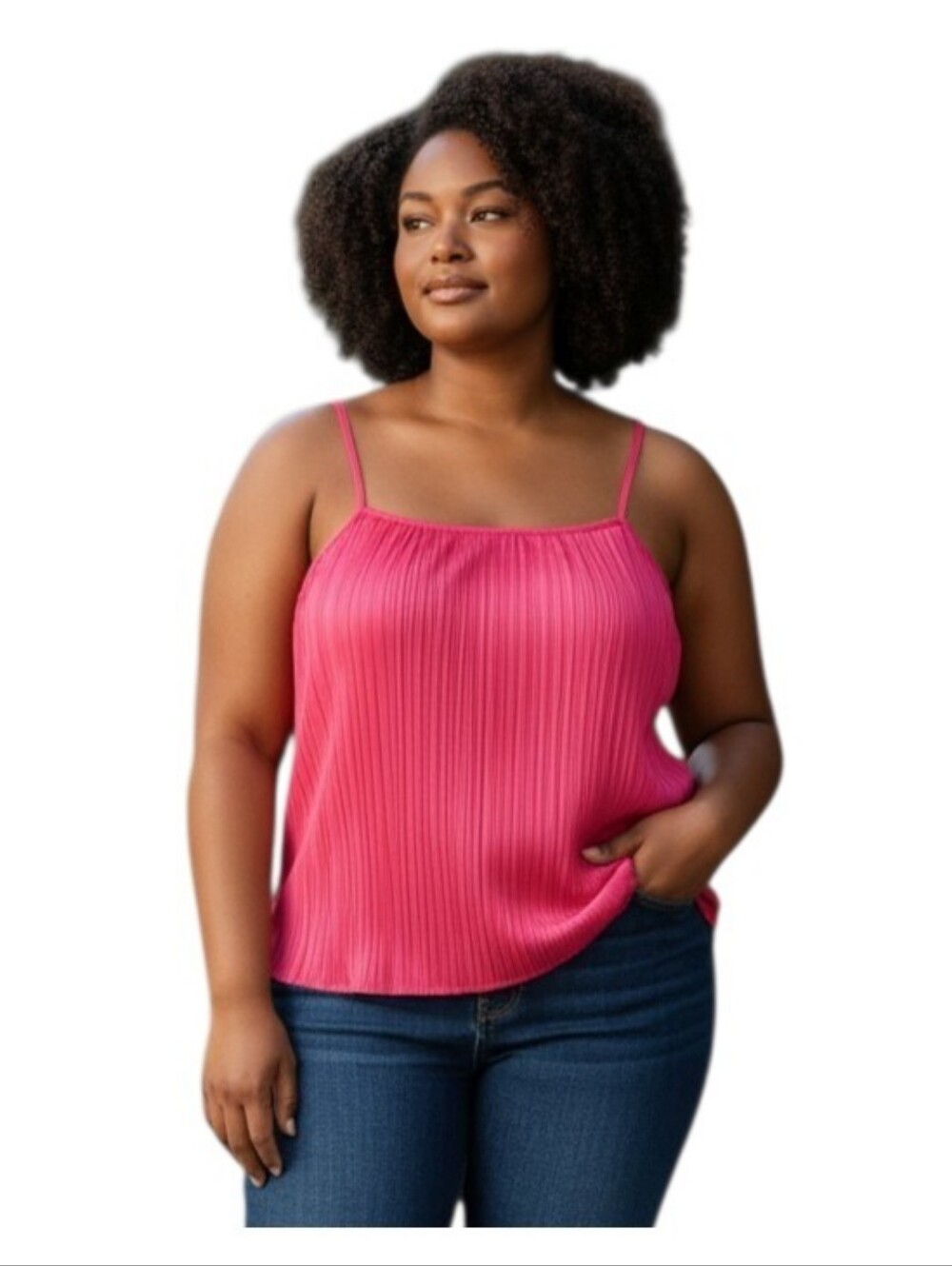 a new day Vibrant Pink Camisole Top